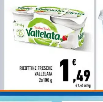 Ricottine fresche Vallelata