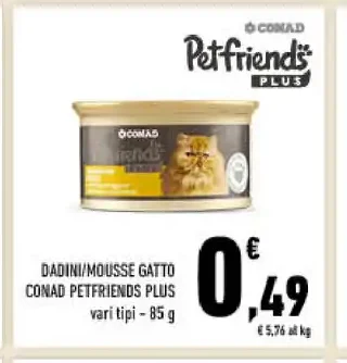 Dadini/mousse gatto