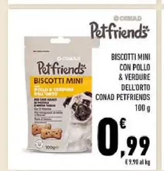 Biscotti mini Conad Petfriends