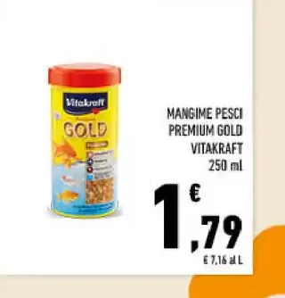 Mangime pesci Premium Gold