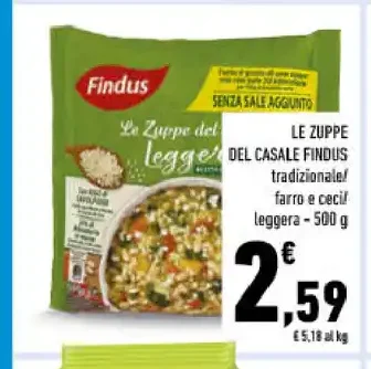 Zuppa del casale Findus