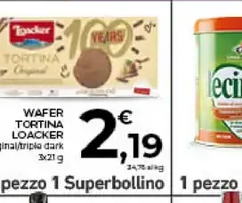 Wafer tortina Loacker