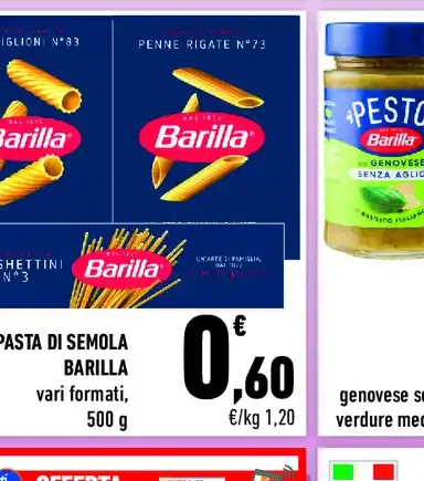 Pasta di semola Barilla