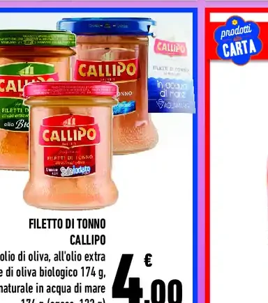 Filetto di tonno Callipo