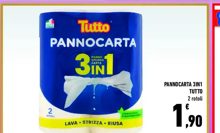 Pannocarta 3in1 Tutto
