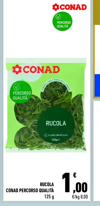 Rucola Conad Percorso Qualità