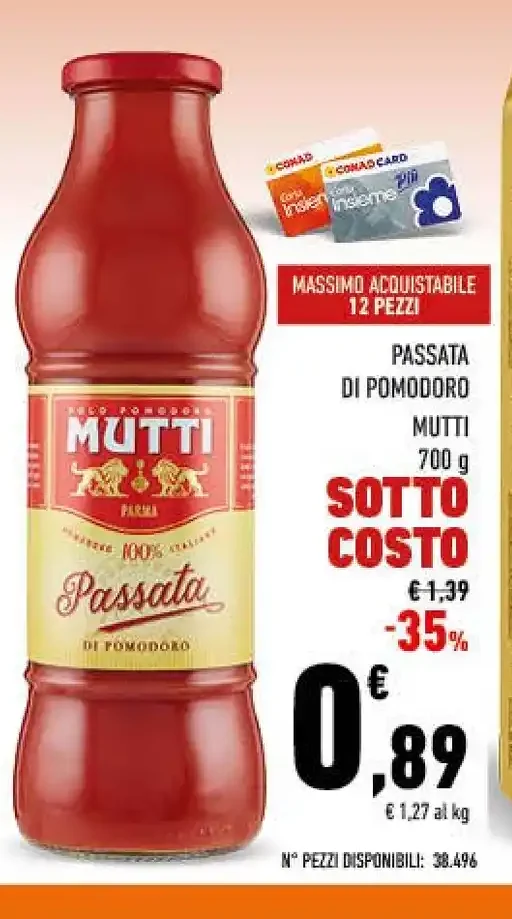 Passata di pomodoro Mutti