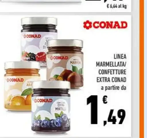 Marmellate e confetture extra Conad