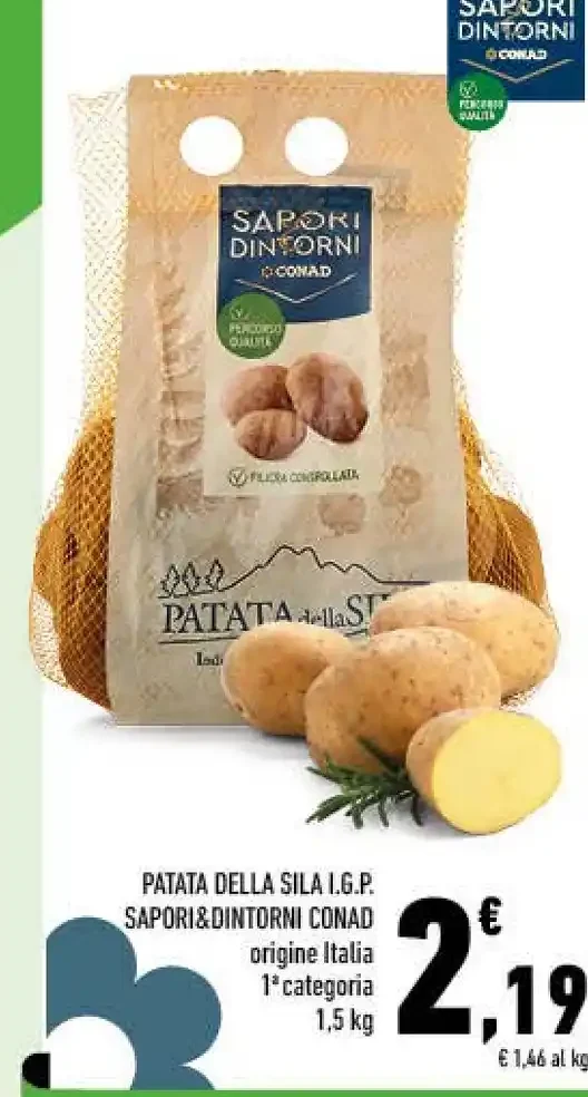 Patate della Sila I.G.P. Sapori&Dintorni Conad