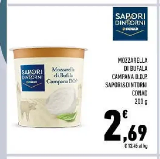 Mozzarella di bufala campana D.O.P.