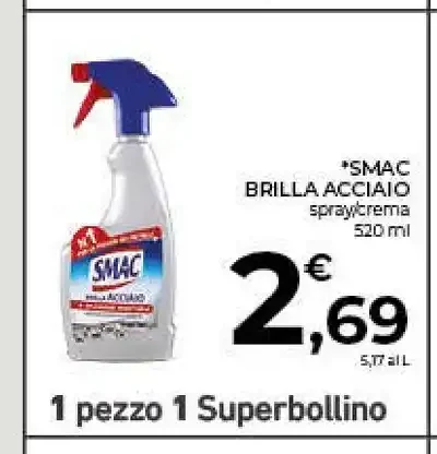 Brilla acciaio Smac