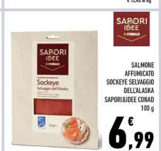 Salmone affumicato Sockeye