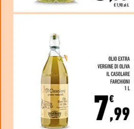 Olio extra vergine di oliva Il Casolare Farchioni