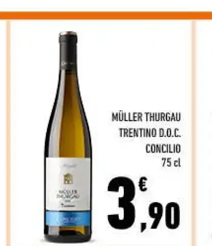 Müller Thurgau Trentino D.O.C. Concilio