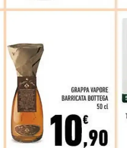 Grappa Vapore barricata Bottega