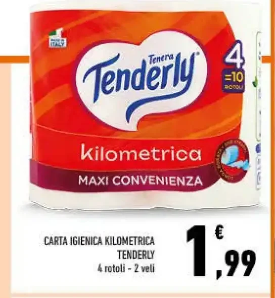 Carta igienica Tenderly Kilometrica