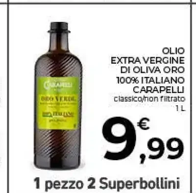 Olio extra vergine di oliva Carapelli