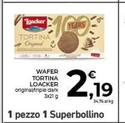 Wafer Tortina Loacker