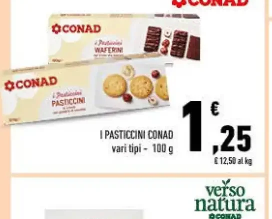 Pasticcini Conad