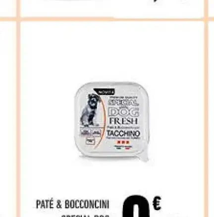 Paté e bocconcini Special Dog