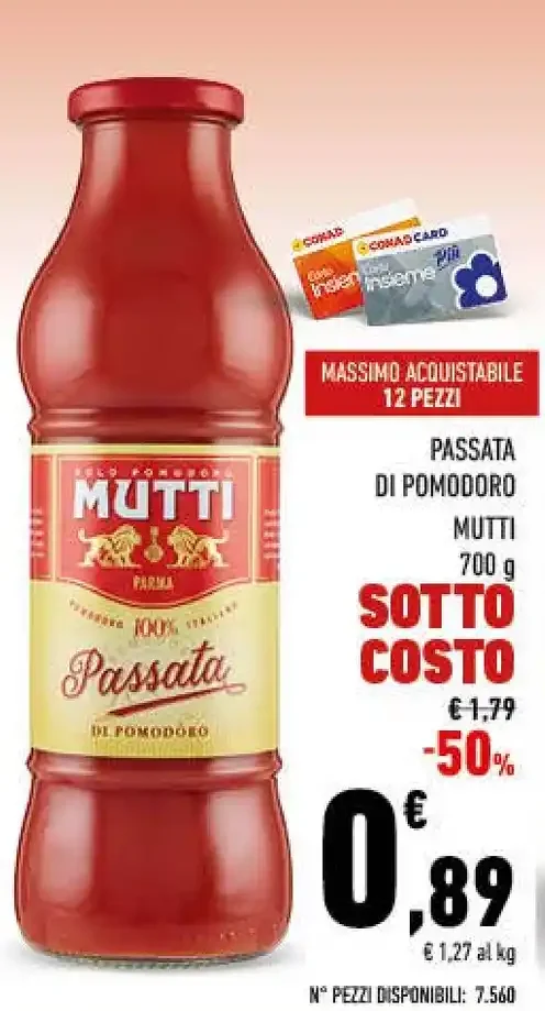 Passata di pomodoro Mutti