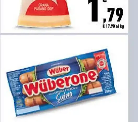 Würstel l'Originale Wüberone