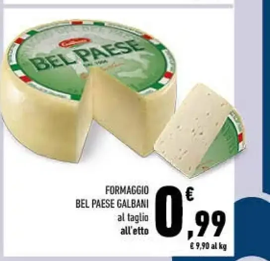 Formaggio Bel Paese Galbani