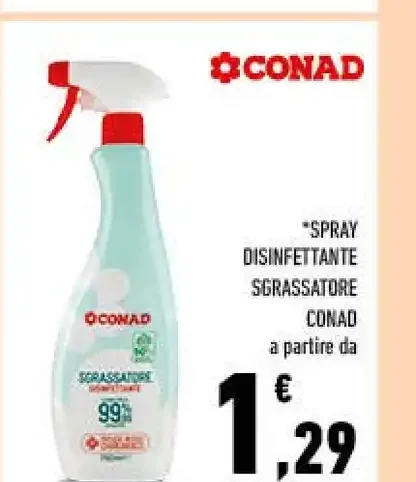 Disinfettante sgrassatore Conad