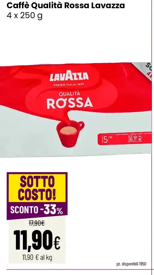 Caffè Qualità Rossa Lavazza