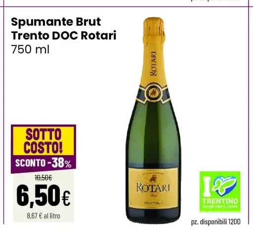 Spumante Brut Trento DOC Rotari