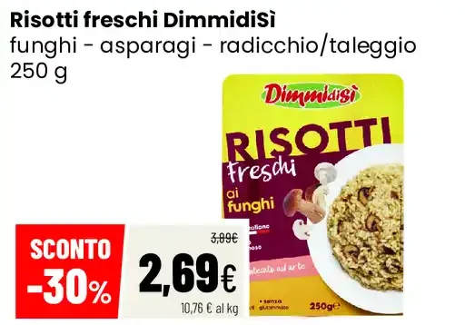 Risotti freschi Dimmidisi