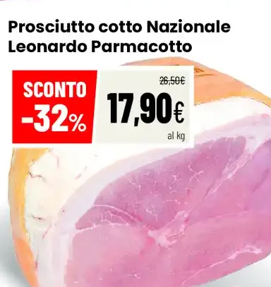 Prosciutto cotto