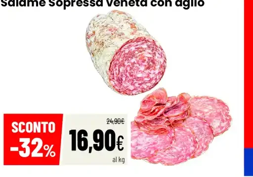 Salame sopressa veneta