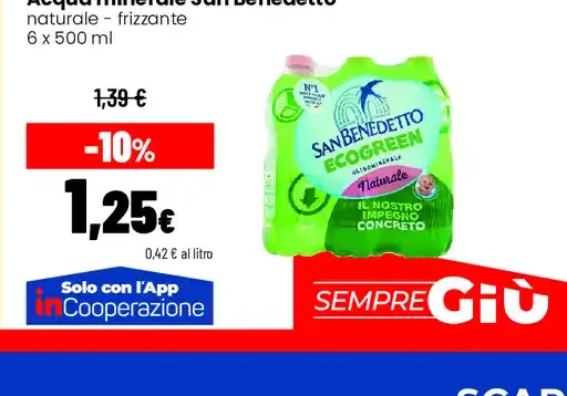 Acqua minerale San Benedetto