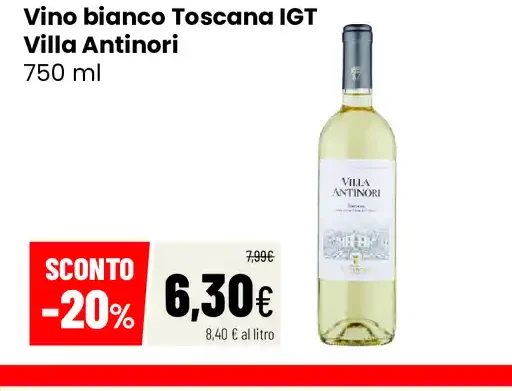 Vino bianco Toscana IGT Villa Antinori