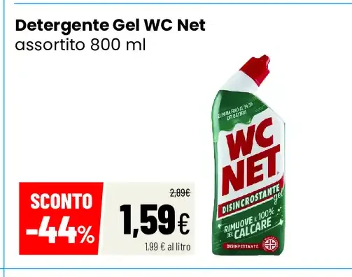 Detergente Gel WC Net