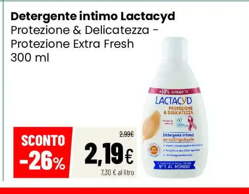 Detergente intimo Lactacyd