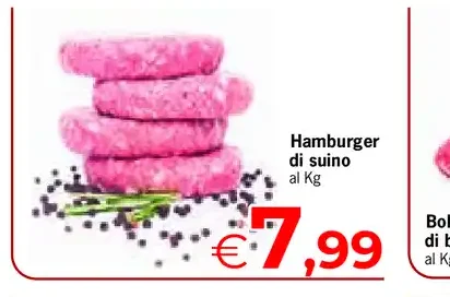 Hamburger di suino