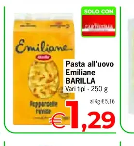 Pasta all'uovo
