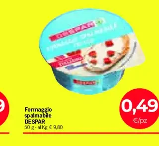 Formaggio spalmabile