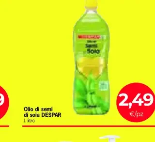 Olio di semi di soia
