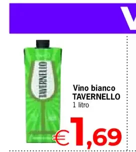 Vino bianco Tavernello