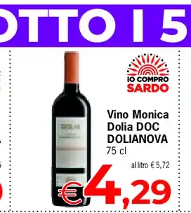 Vino Monica DOC Dolianova