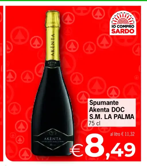 Spumante Akenta DOC S.M. La Palma