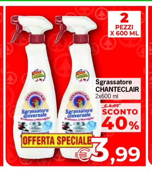 Sgrassatore Chanteclair