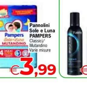 Pannolini Sole e Luna Pampers