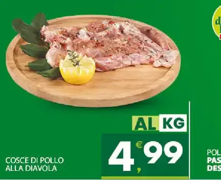 Cosce di pollo alla diavola