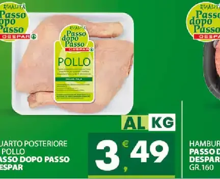 Quarto posteriore di pollo