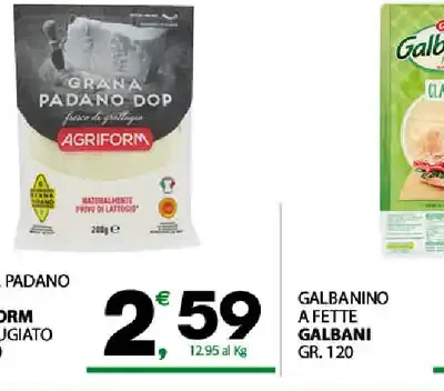 Grana Padano grattugiato