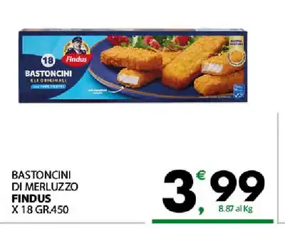 Bastoncini di merluzzo